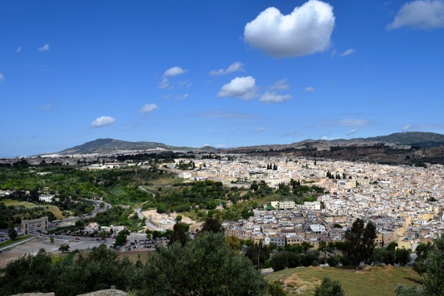 The ancient city of Fez.