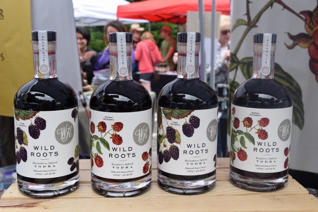 Wild Roots Vodkas contain a pound of fresh berries in each bottle.