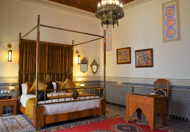 One of the Riad El Amine Fes' suites.