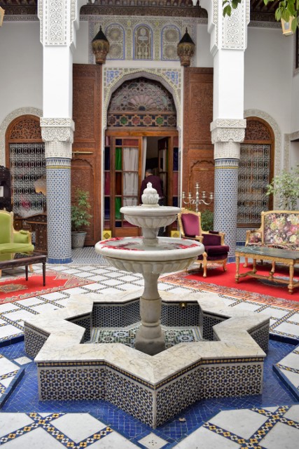 Water features in riads are always welcome.