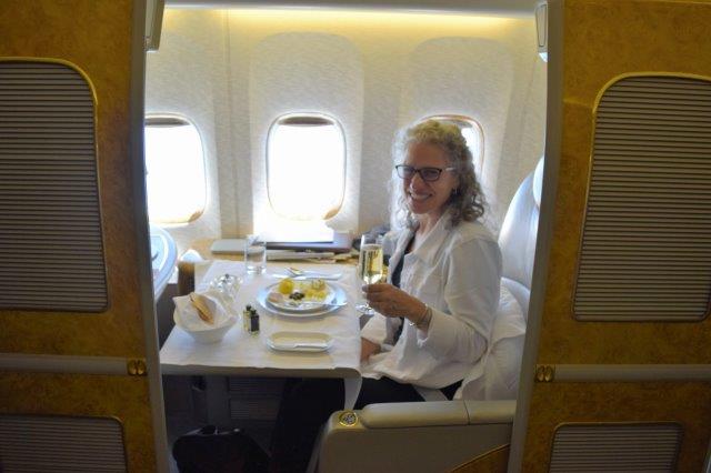 Emirates Air First Class suite