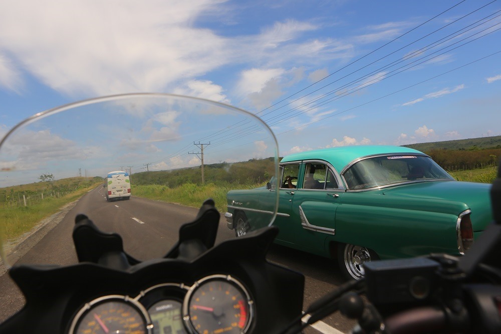 tour cuba by motorcycle with Christopher Baker