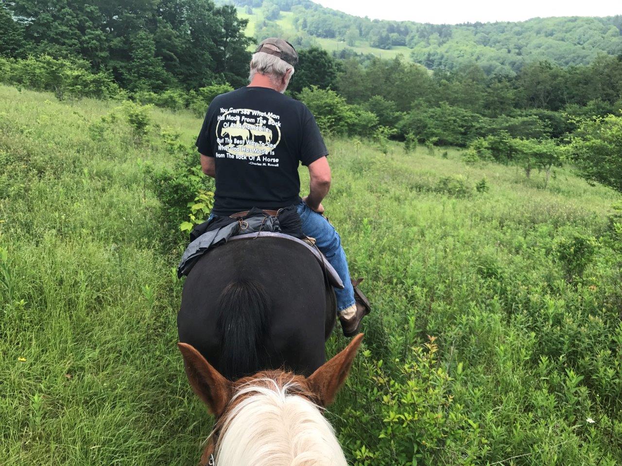 horseback riding in West Virginia