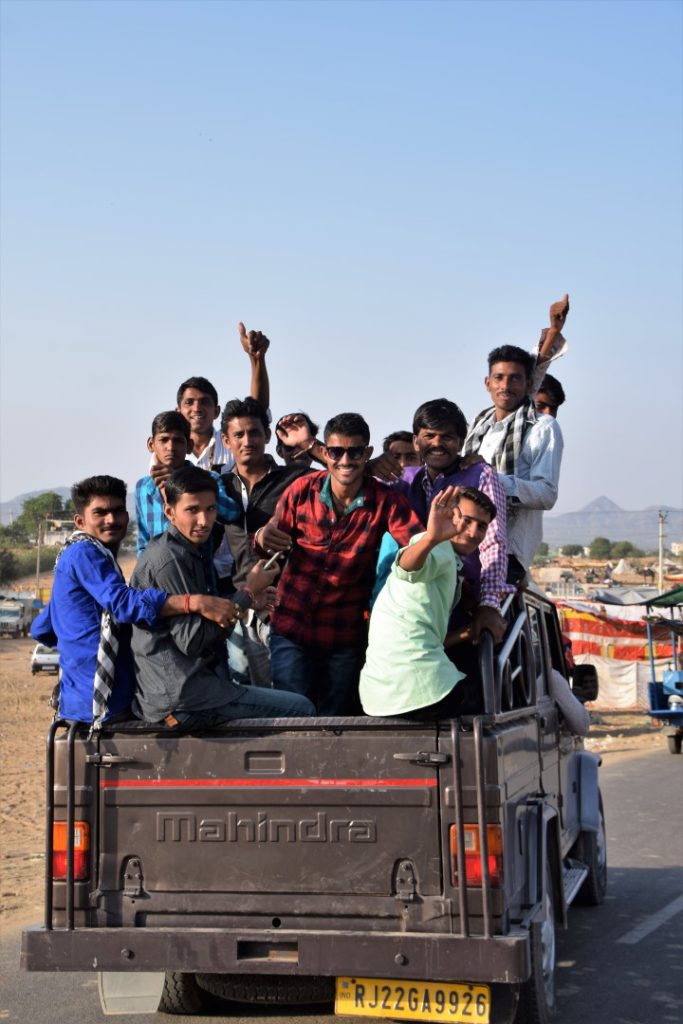 visiting Pushkar fair