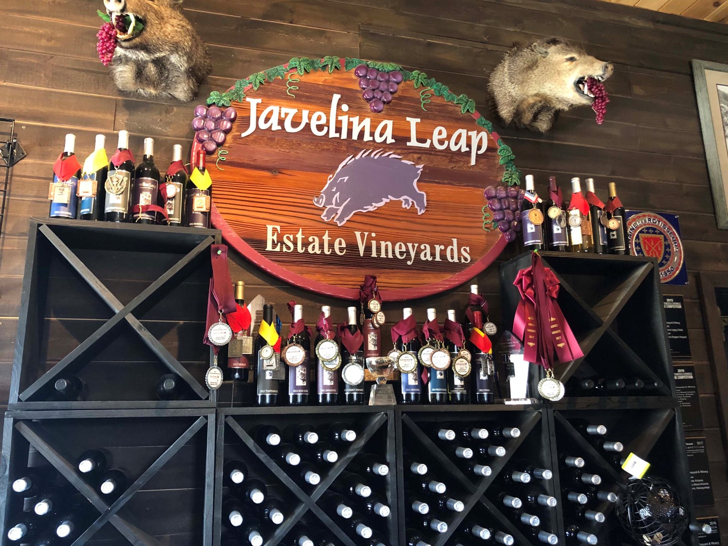 Javelina Leap tasting rom (Photo by Sarah Cribari )
