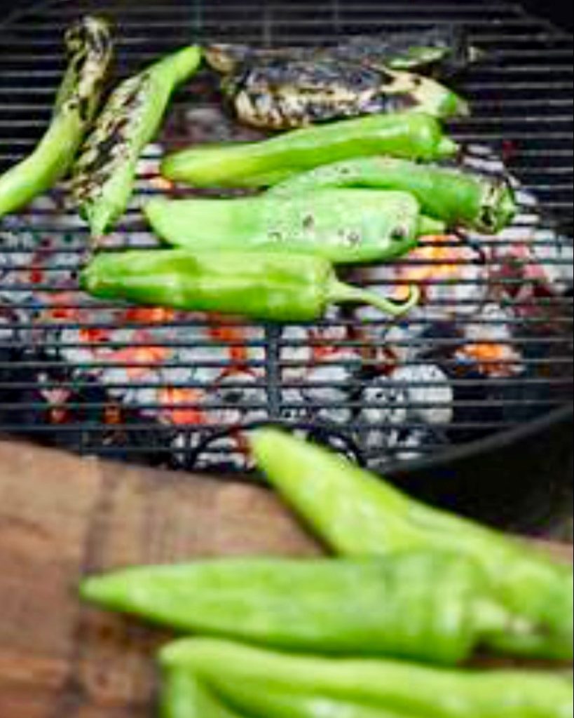 culinary treasures of New Mexico raoasted green chiles 