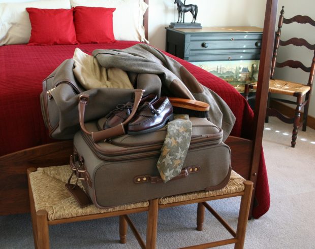 suitcase packing tips