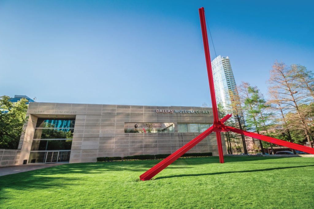Inside the Dallas Museum of Art. Photo courtesy Visit Dallas museums in dallas