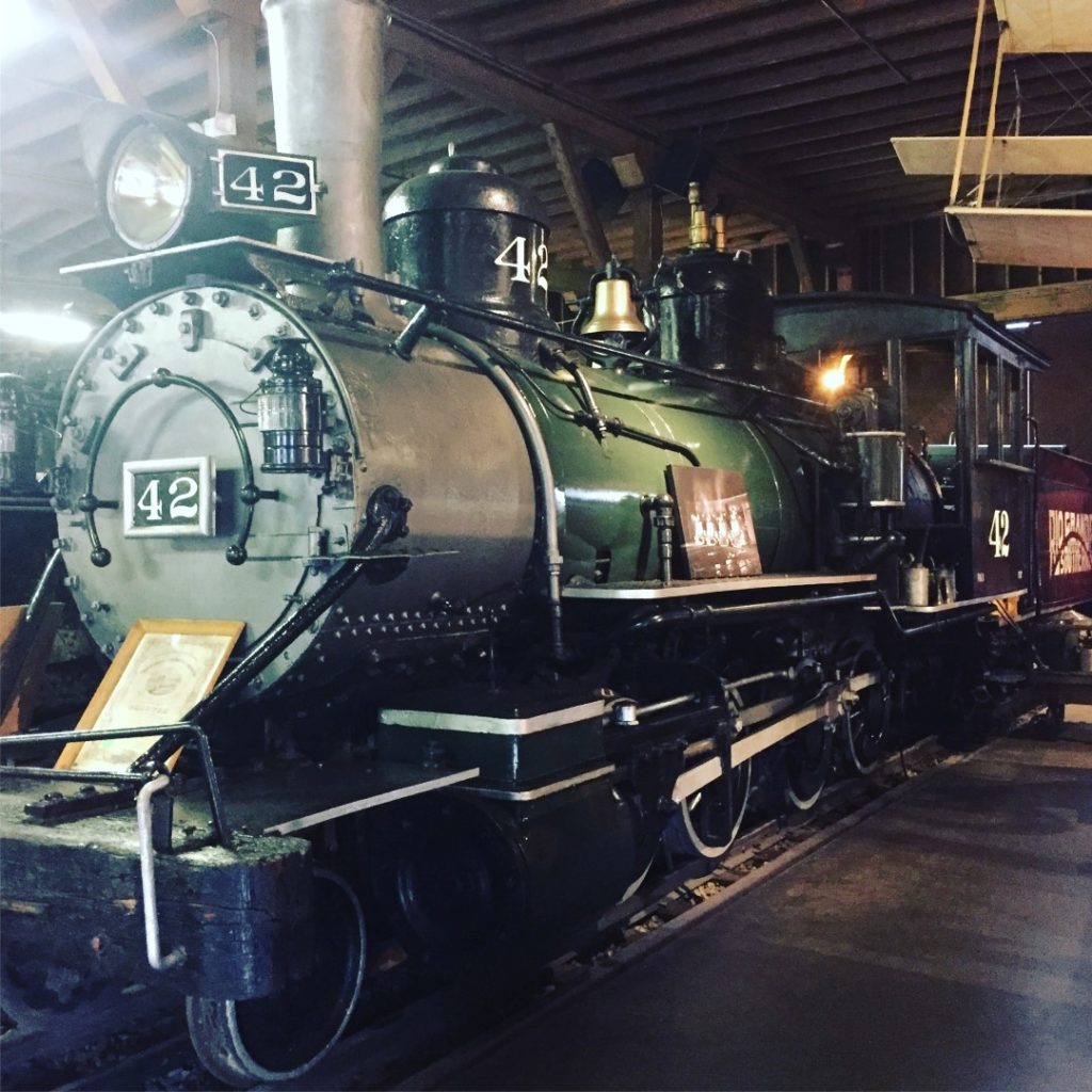 Engine 42 in the museum