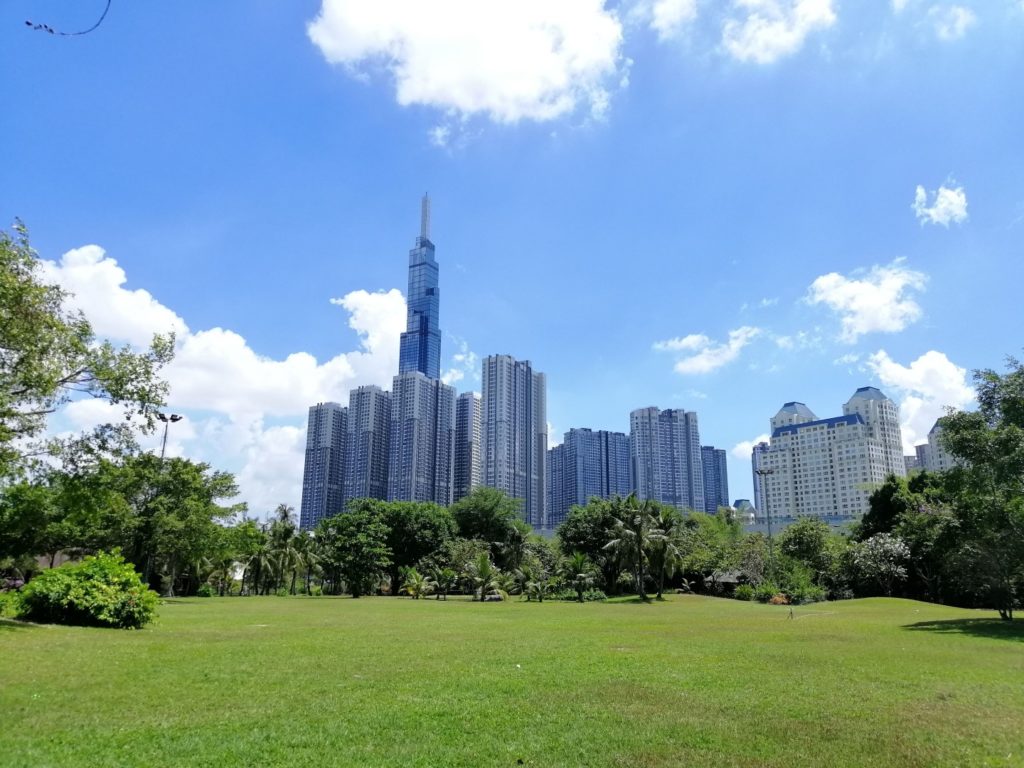 Greenery at Van Thanh Park