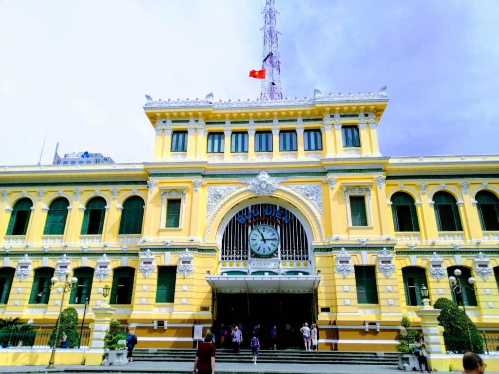 things to do in Ho Chi Mihn City Saigon Central Post Office