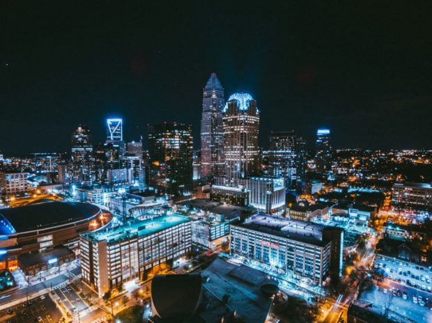 weekend in Charlotte skyline photo